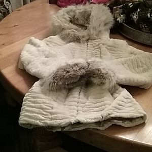 Real fur jacket